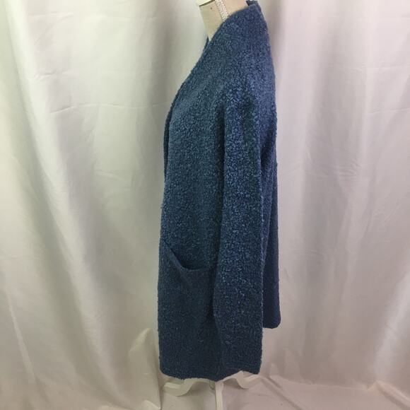 Lisa Rinna Collection Cozy Duster Horizon Blue XS - Picture 7 of 16
